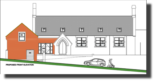 Plans for the development of Scott House